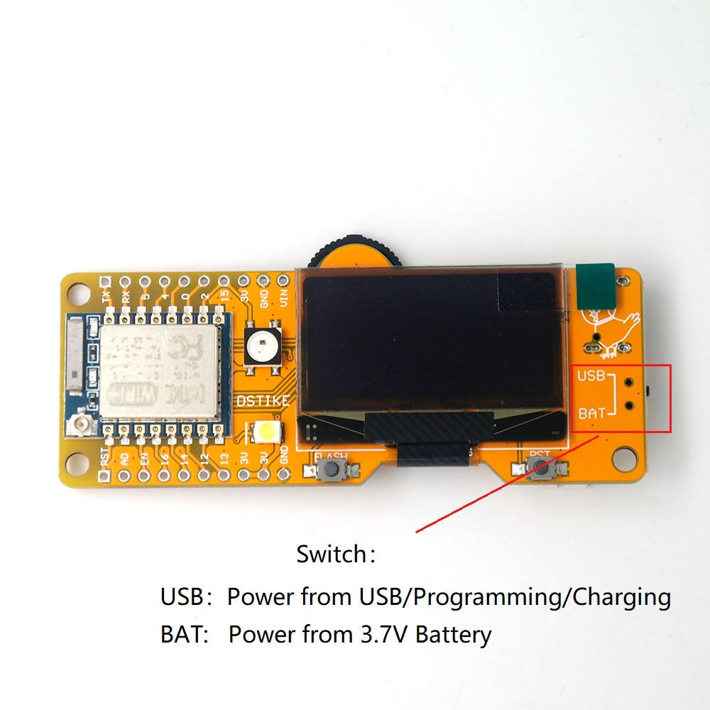 DSTIKE WiFI Deauther MiNi V3