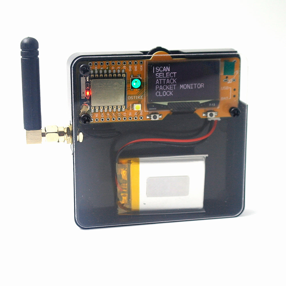 DSTIKE Deauther Mini V3 Kit – Kit educativo para análisis y estudio de redes WiFi
