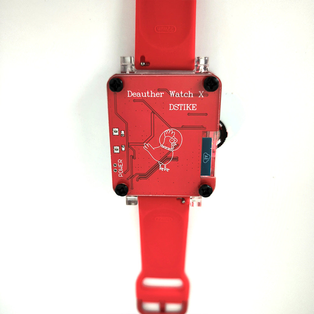 ✅ DSTIKE Deauther Watch X – Dispositivo educativo para análisis de redes WiFi