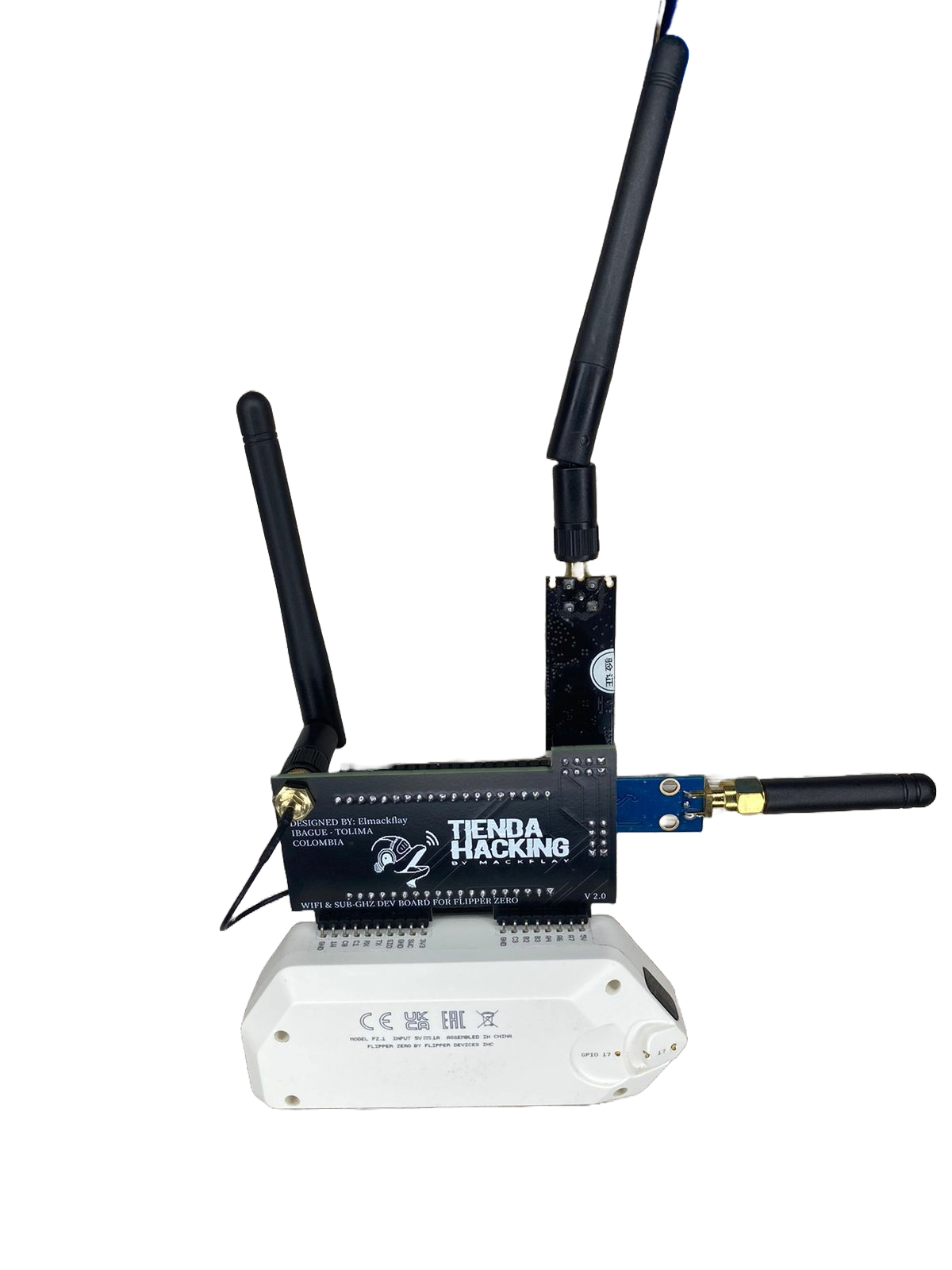 Wifi & Sub Ghz Dev Board By Mackflay V 2.0 (con accesorios)