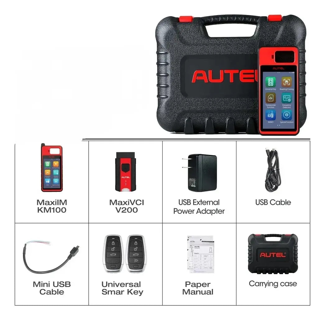 Autel MaxiIM KM100 / KM100X – Programador de Llaves y Herramienta de Diagnóstico Automotriz
