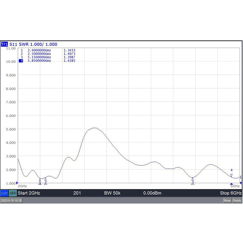 Antena WiFi externa 2,4G 5,8G 12dBi ganancia RP SMA aérea plegable macho para enrutador de tarjeta Netword inalámbrico antena de refuerzo de red