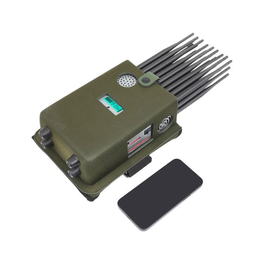 Detector portátil de señales móvil de 16 canales GSM 2G/3G/4G/5G con GPS y WiFi