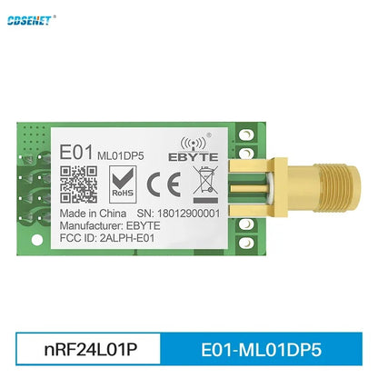 E01-ML01DP5 - NRF24L01 PA LNA 2,4 GHz