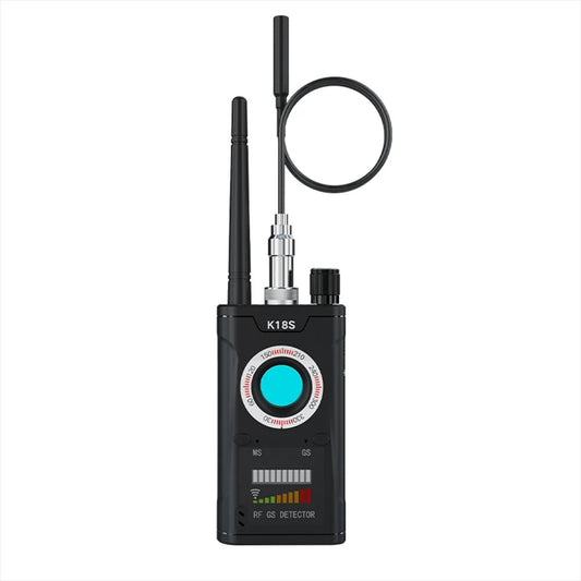 Detector Antiespía K18 con Pantalla LED – Detector de Cámaras Ocultas, GPS y Señales RF