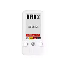 M5Stack Mini lector/escritor RFID 2 unidades WS1850S 13,56 MHz frecuencia para sistemas de control de acceso